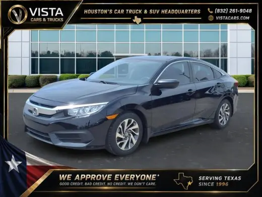 2017 Honda Civic EX Houston, Texas Vista Cars and Trucks