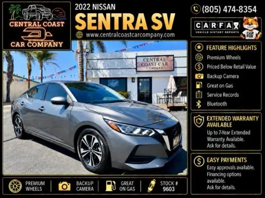 2022 Nissan Sentra SV