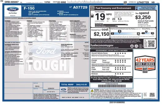 Ford F-150 2020 4x2 XLT 4dr SuperCrew 5.5 ft. SB