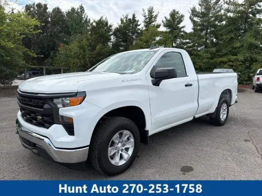 Chevrolet Silverado 1500 2025 4x2 Work Truck 2p Cabina Regular 8 pies LB
