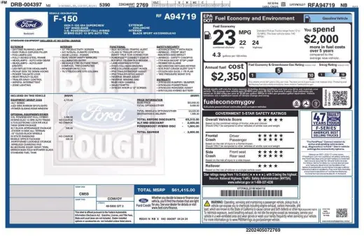 Ford F-150 2024 4x4 XLT 4dr SuperCrew 5.5 ft. SB
