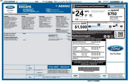 Ford Escape 2018 4x4 SE 4p SUV