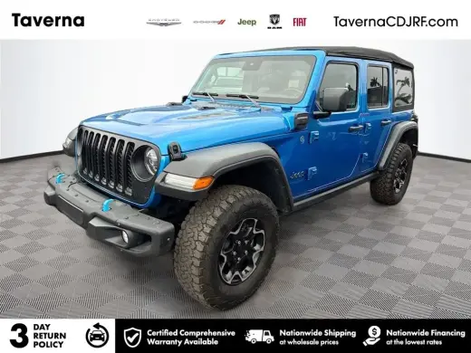 Jeep Wrangler Unlimited 2022 4x4 Rubicon 4xe 4puj SUV
