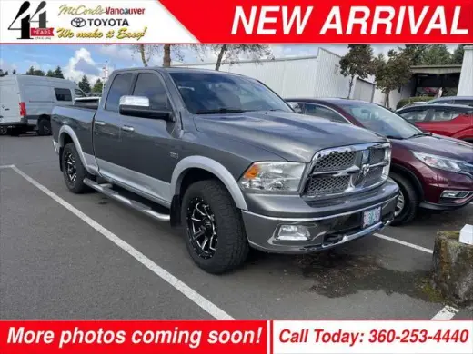 Ram 1500 2012 4x4 Laramie 4dr Quad Cab 6.3 ft. SB Pickup