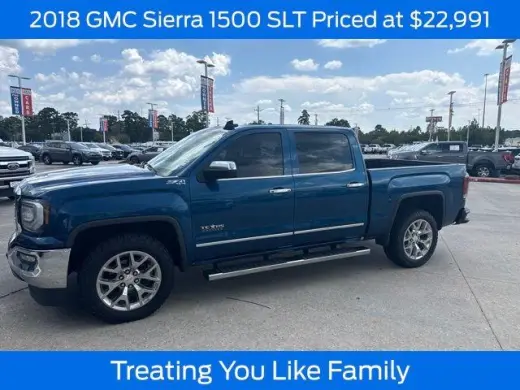 GMC Sierra 1500 2018 4x4 SLT 4p. Cabina de Tripulación 5.8 ft. CB