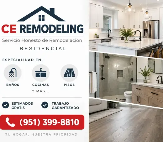 🔨🏠 ¡RENUEVE SU HOGAR CON CE REMODELING!!