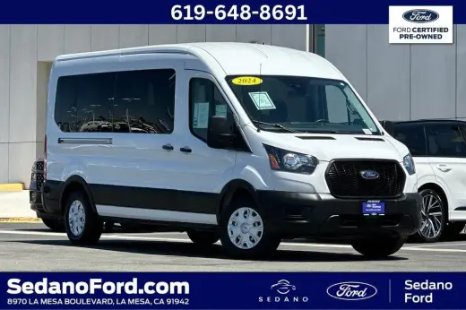 Ford Transit 2024 350 XL 3 puertas LWB Furgoneta de pasajeros de techo medio