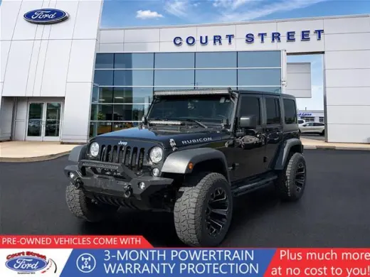 Jeep Wrangler JK Unlimited 2018 4x4 Rubicon 4dr SUV
