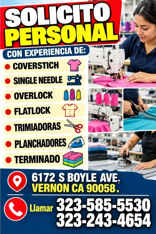 POSICIONES DE COSTURA en 📍Vernon