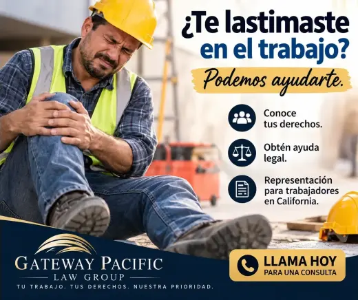¿Te Lastimaste en el Trabajo? Abogados en Los Ángeles