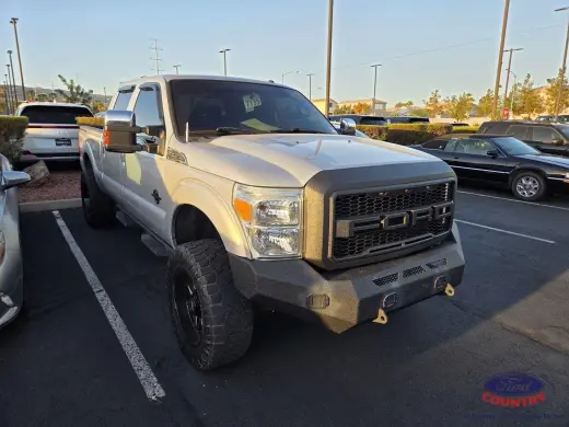 Ford F-250 Super Duty 2015 4x4 Platinum 4p Crew Cab 6.8 ft. CB Pickup