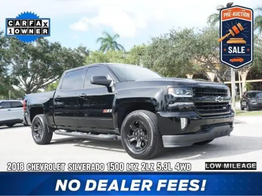 Chevrolet Silverado 1500 2018 4x4 LTZ 4dr Crew Cab 5.8 ft. SB