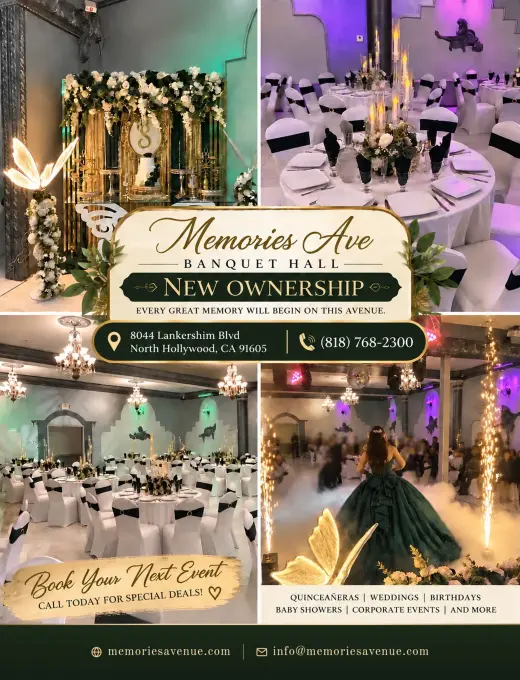MEMORIES AVENUE BANQUET HALL