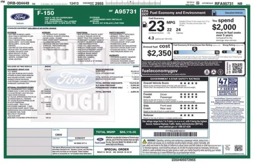 Ford F-150 2024 4x4 XLT 4dr SuperCrew 5.5 ft. SB