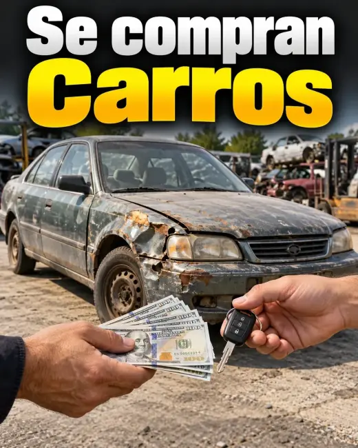 COMPRO CARROS PARA CHATARRA