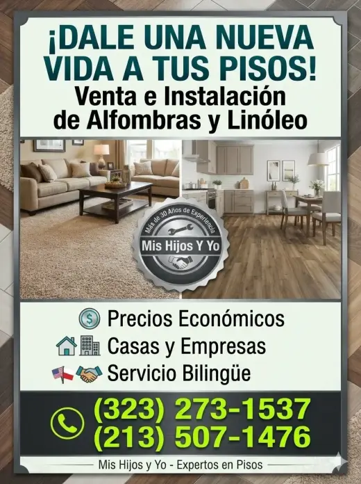 YO LE INSTALO SU ALFOMBRA