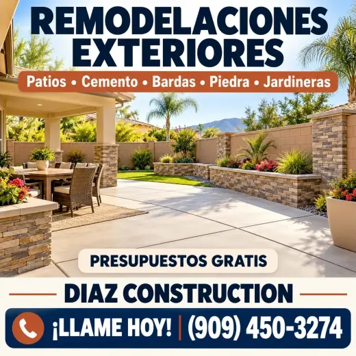 ¡TRANSFORME EL EXTERIOR DE SU HOGAR!