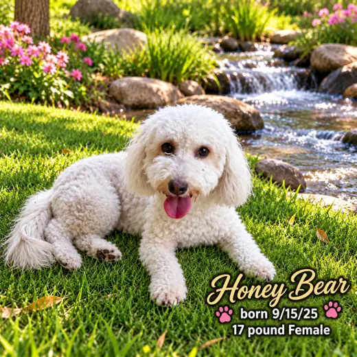 HONEY BEAR – 1 YEAR FEMALE MALTIPOO