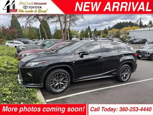 Lexus RX 450h 2019 AWD F SPORT 4dr SUV