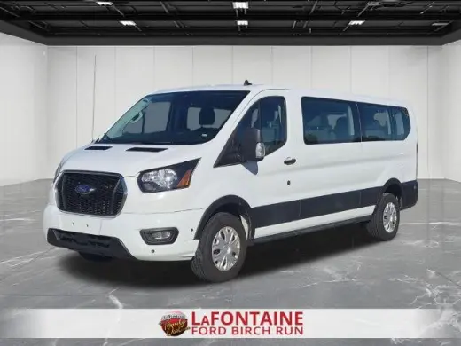 Furgoneta de pasajeros Ford Transit 2024 350 XL de 3 puertas, batalla larga y techo bajo
