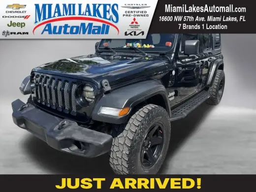 Jeep Wrangler Unlimited 2019 4x4 Sport SUV de 4 puertas