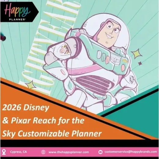 2026 Disney & Pixar Planner