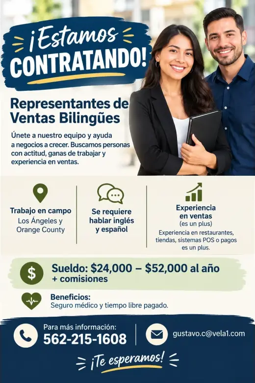 ¡VelaOne está contratando!