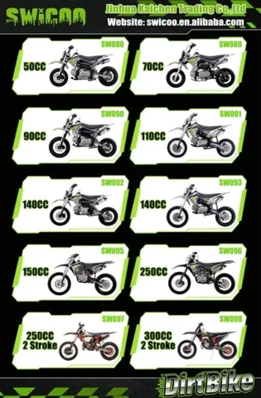 SWICOO Motocross Dirt Bikes