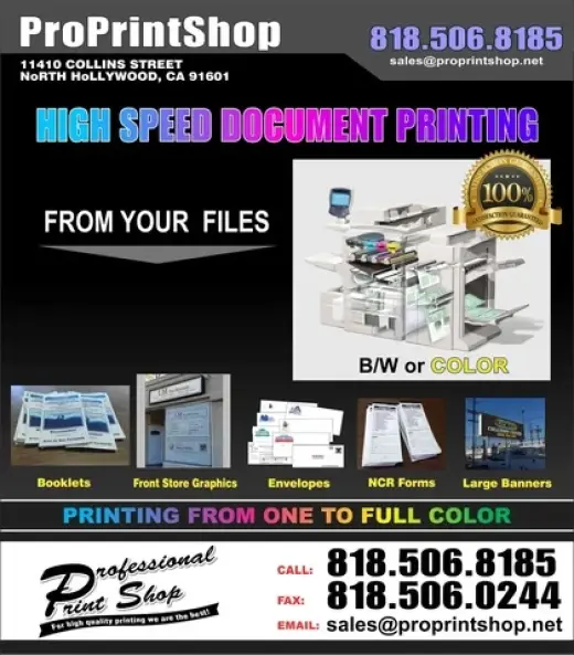 A COMPLETE PRINTING SERVICE