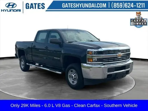 Chevrolet Silverado 2500HD 2018 4x4 Camion de trabajo 4p Cabina de tripulacion SB