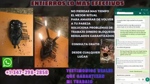 ENTIERRO AMARRE DE AMOR FUERTE