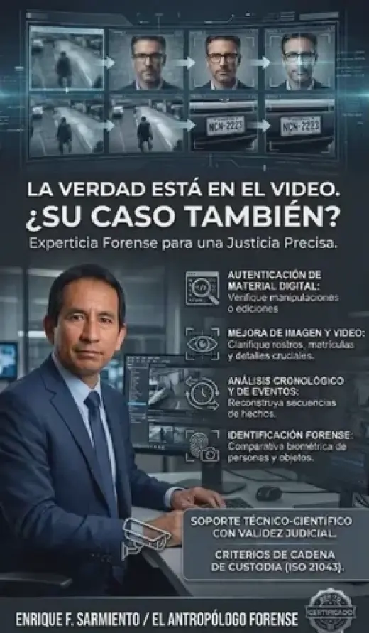 Peritos antropólogos forenses