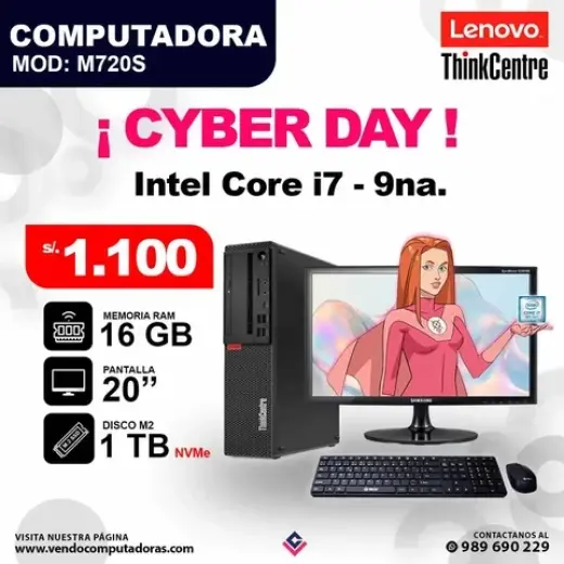 PC LENOVO THINKCENTRE Core i7