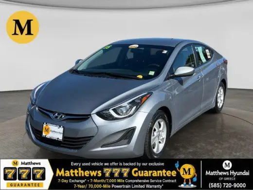 Hyundai ELANTRA 2015 SE 4dr Sedán 6M