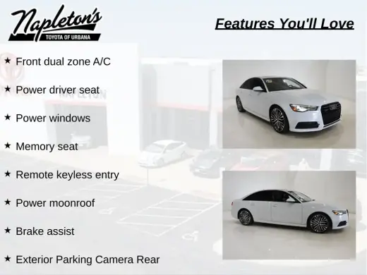 Audi A6 2018 4 ruedas motrices 2.0T Sport 4p Sedan AWD