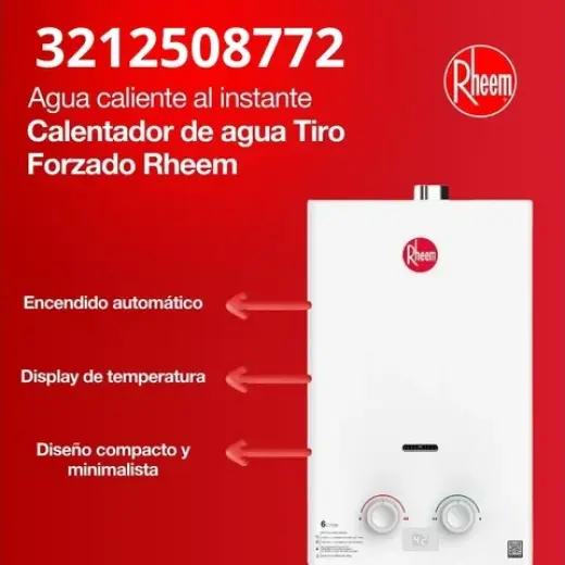 Arreglo de calentador Rheem