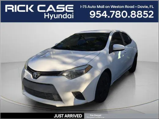 Toyota Corolla 2016 L 4p Sedan 6M