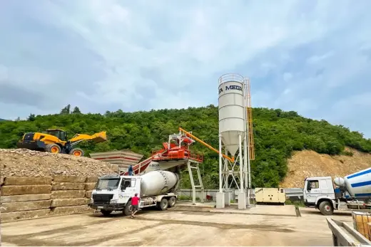 PLANTA DE HORMIGÓN MÓVIL 100m³