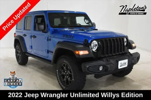 Jeep Wrangler Unlimited 2022 4x4 Willys 4p SUV