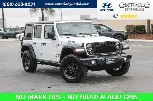 Jeep Wrangler 2025 4x4 Willys 4pujtas SUV