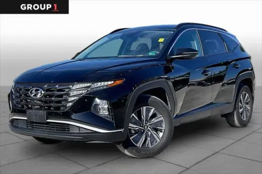 Hyundai TUCSON Híbrido 2023 tracción en las cuatro ruedas azul 4p SUV