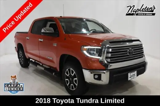 Toyota Tundra 2018 4x4 Limited 4dr CrewMax Cab Pickup SB (5.7L V8 FFV)