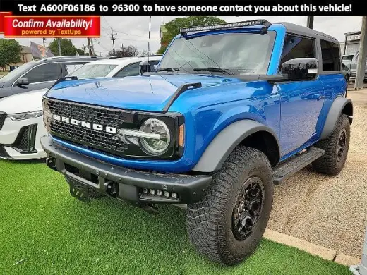 Ford Bronco 2021 4x4 Wildtrak Avanzado 2p SUV