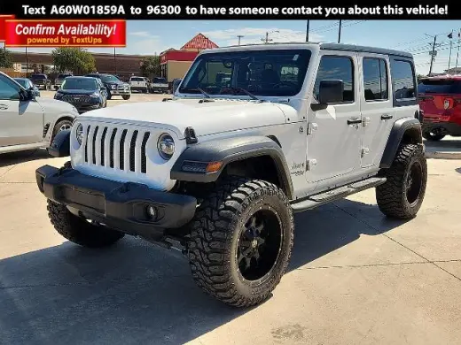 Jeep Wrangler Unlimited 2020 4x4 Sport SUV 4 puertas