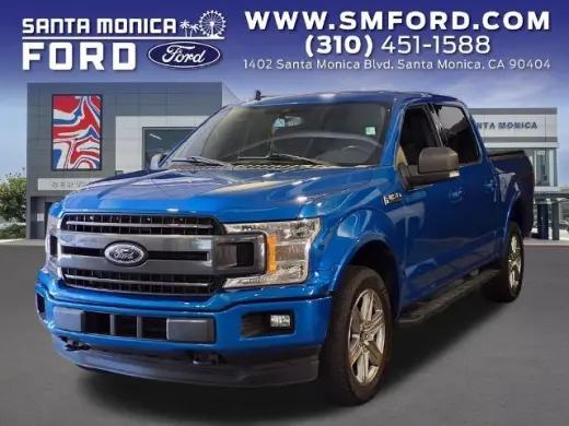 Ford F-150 2019 4x4 XLT 4dr SuperCrew 5.5 ft. SB en Llegada Reciente! El odómetro está 20831 millas por debajo del promedio del mercado! Ford F-150 XLT Velocity Blue Metálico 4WD 3.5L V6 EcoBoost Automático de 10 velocidades Aunque se ha hecho todo lo pos