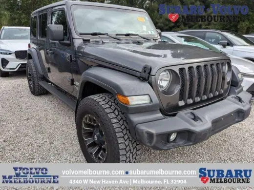 Jeep Wrangler Unlimited 2018 4x4 Sport S 4p SUV (lanzamiento de mitad de año)