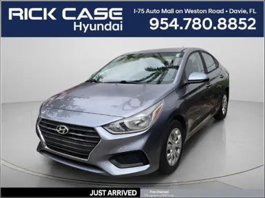 Hyundai ACCENT 2018 SE 4dr Sed Sedan 6M