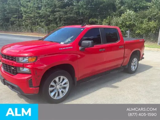 Chevrolet Silverado 1500 2021 4x4 Custom 4dr Crew Cab 5.8 ft. SB