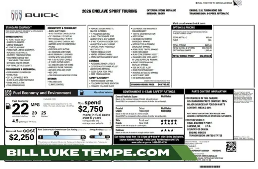 2026 Buick Enclave