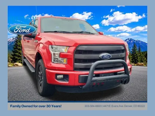 Ford F-150 2015 4x4 Lariat 4p SuperCab 5.5 ft. CA